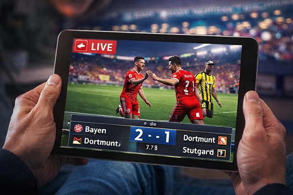 Trực tiếp Bundesliga hôm nay 2026 mới nhất trên thiết bị di động với cập nhật trận đấu thời gian thực